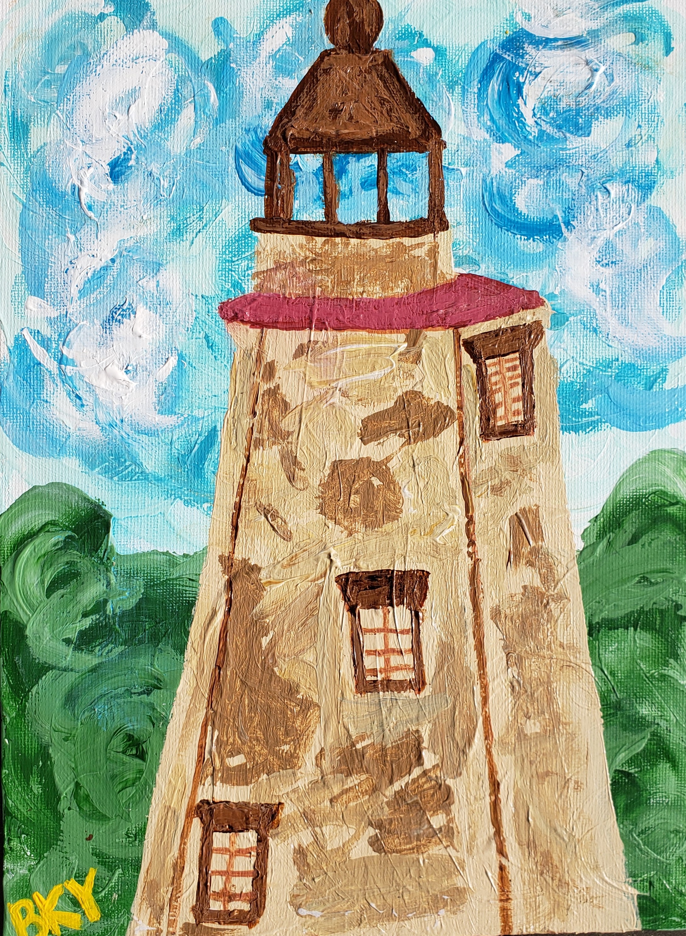 Lighthouse and Clouds